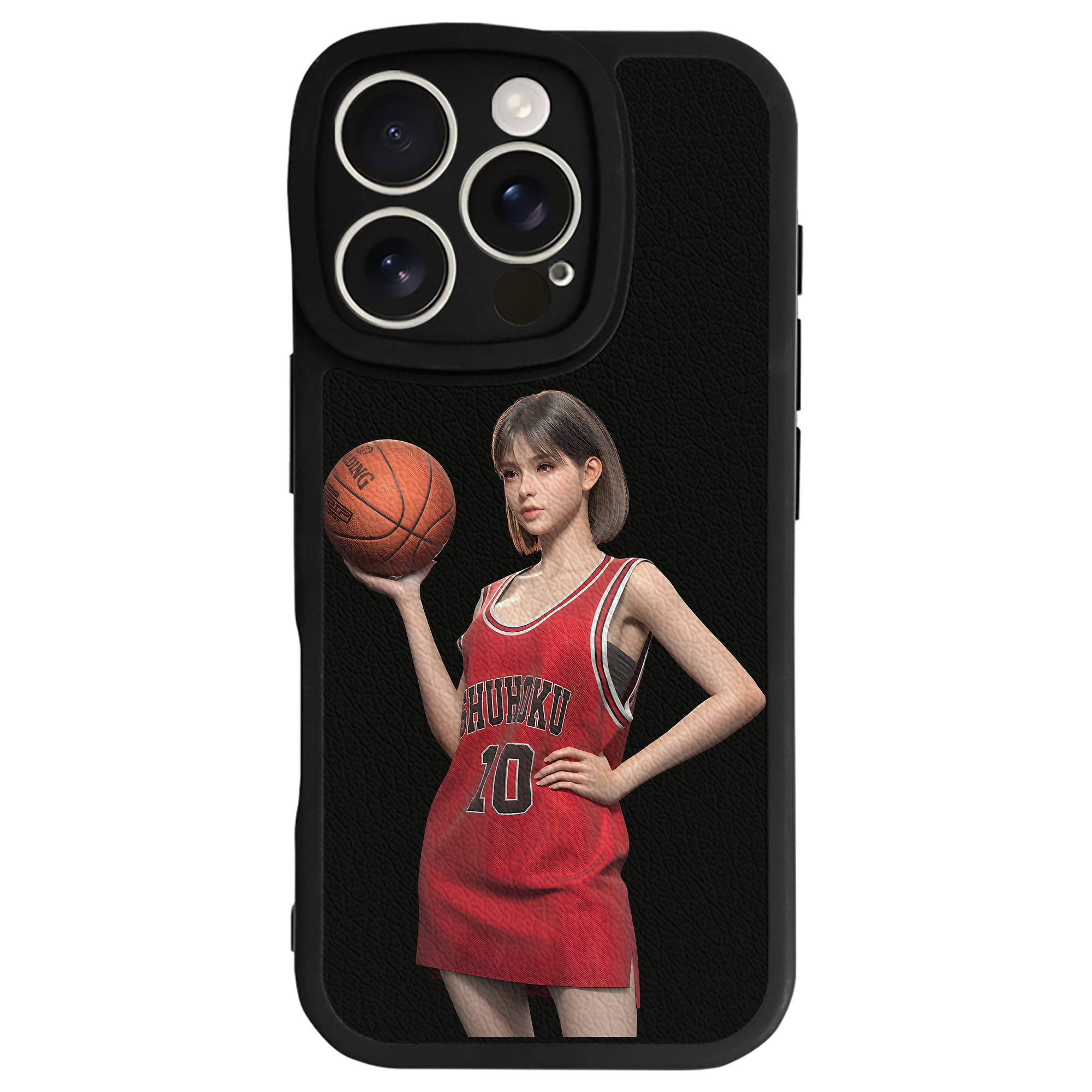 （画像用） SLAM DUNK／スラムダンク 【iPhone 16シリーズ対応】シリコンスマホケース（レザー調） 材質：シリコン